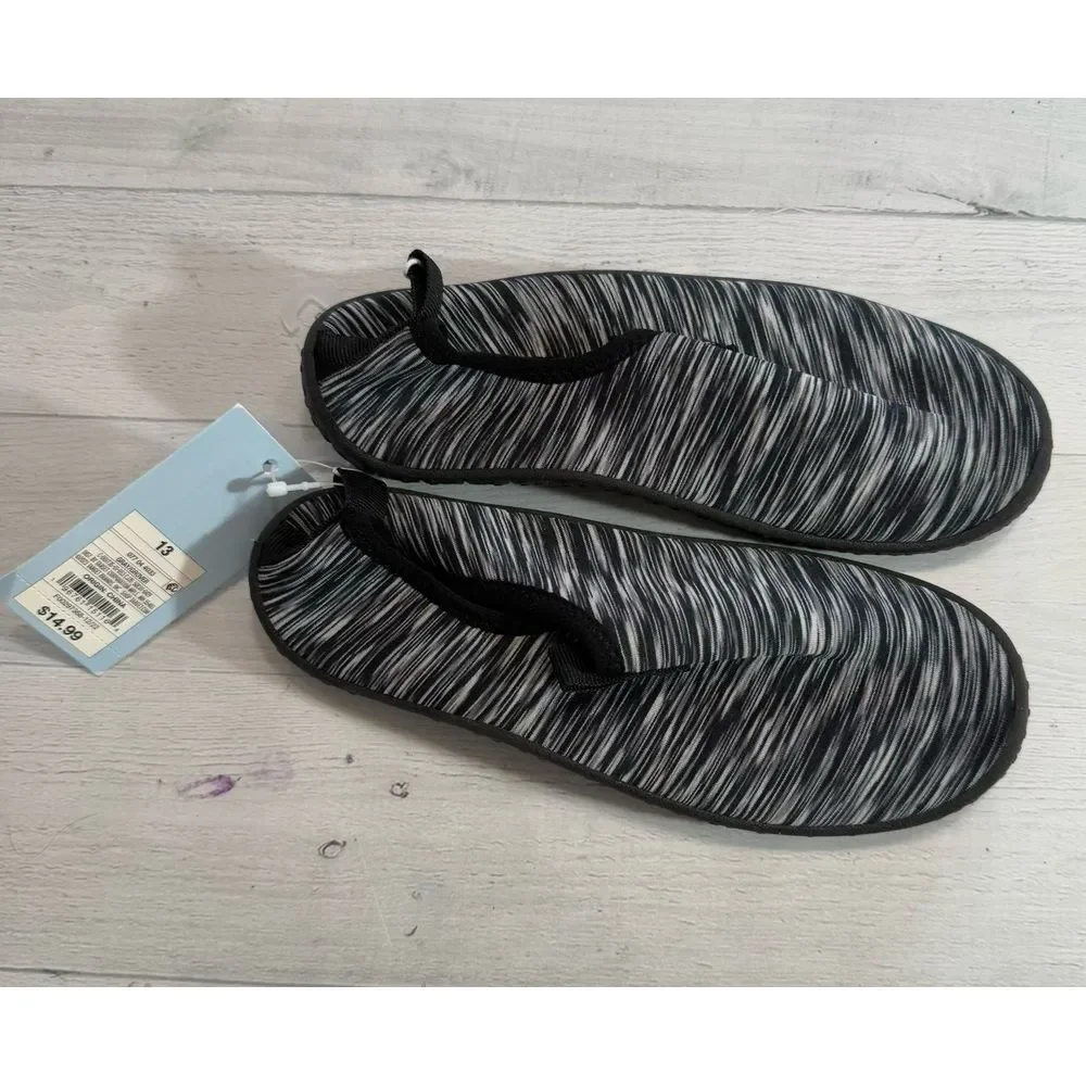 Cat & Jack kids black water shoes size 13 NEW